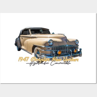 1947 Chrysler New Yorker Highlander Convertible Posters and Art